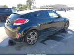 2013 Hyundai Veloster Base W/gray Black vin: KMHTC6AD4DU1OO315