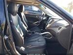 2013 Hyundai Veloster Base W/gray Black vin: KMHTC6AD4DU1OO315