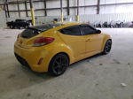 2013 Hyundai Veloster  Yellow vin: KMHTC6AD5DU084643