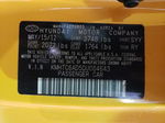 2013 Hyundai Veloster  Yellow vin: KMHTC6AD5DU084643