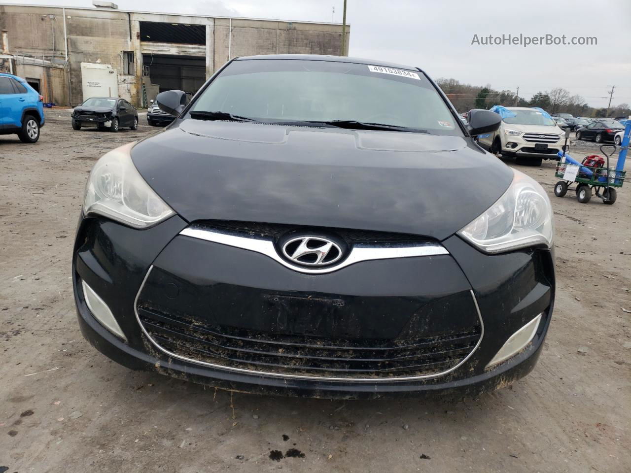 2013 Hyundai Veloster  Black vin: KMHTC6AD5DU111582