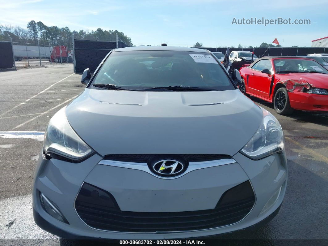 2013 Hyundai Veloster Mix Gray vin: KMHTC6AD5DU130987