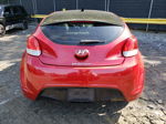 2013 Hyundai Veloster  Red vin: KMHTC6AD5DU138183