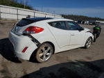 2013 Hyundai Veloster  White vin: KMHTC6AD5DU167702