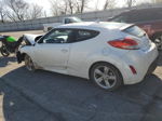 2013 Hyundai Veloster  White vin: KMHTC6AD5DU167702