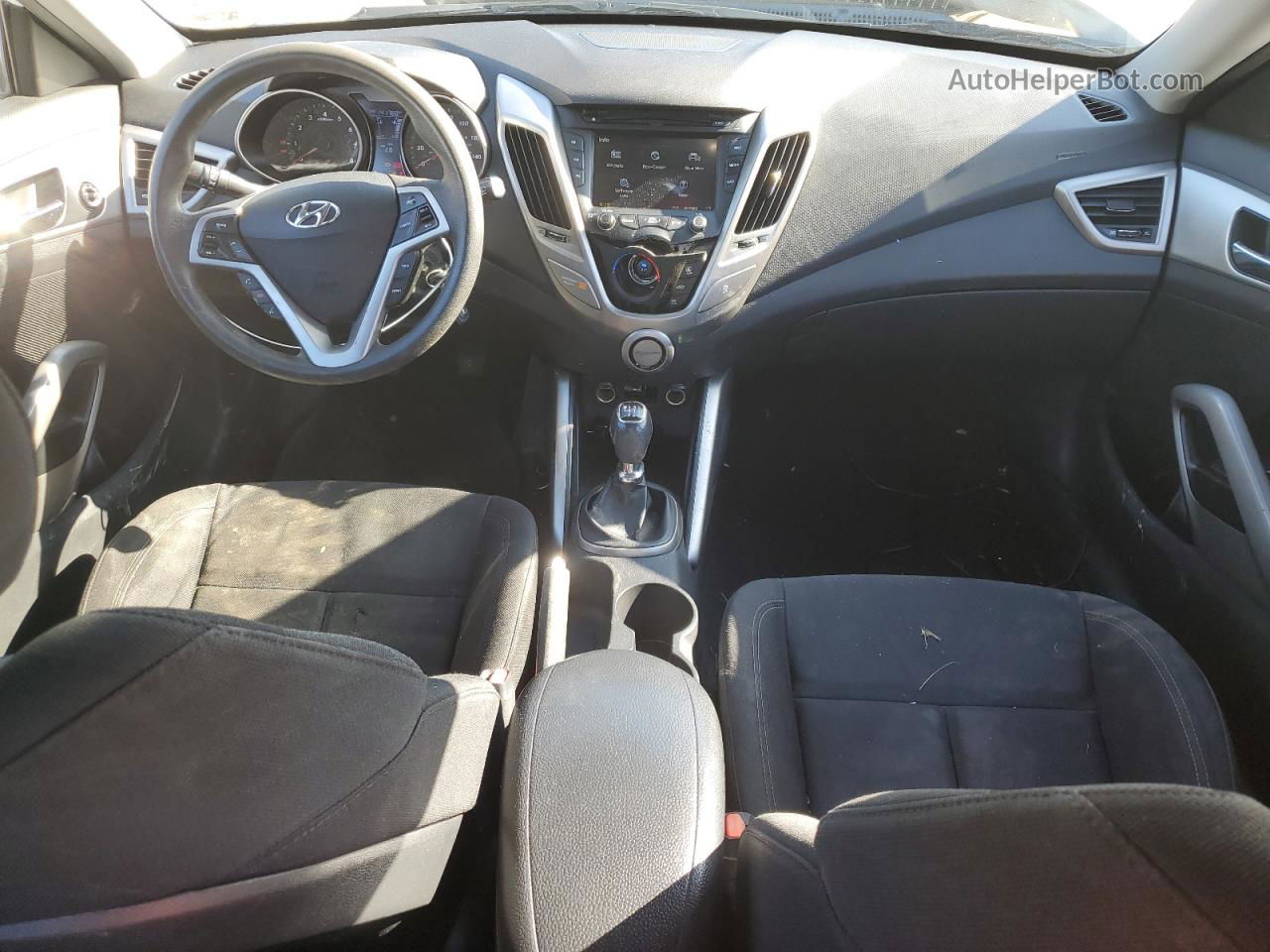 2013 Hyundai Veloster  Белый vin: KMHTC6AD5DU167702