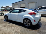 2013 Hyundai Veloster  White vin: KMHTC6AD5DU169658