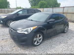 2013 Hyundai Veloster Base W/gray Black vin: KMHTC6AD5DU177887