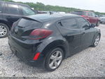 2013 Hyundai Veloster Base W/gray Black vin: KMHTC6AD5DU177887