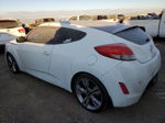 2013 Hyundai Veloster  White vin: KMHTC6AD6DU086109