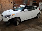 2013 Hyundai Veloster  White vin: KMHTC6AD6DU092198