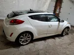 2013 Hyundai Veloster  White vin: KMHTC6AD6DU092198