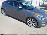 2013 Hyundai Veloster Base W/black Gray vin: KMHTC6AD6DU095893