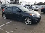 2013 Hyundai Veloster  Black vin: KMHTC6AD6DU096896