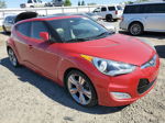 2013 Hyundai Veloster  Red vin: KMHTC6AD6DU096980