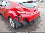 2013 Hyundai Veloster   Red vin: KMHTC6AD6DU133350