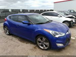 2013 Hyundai Veloster W/black Int Blue vin: KMHTC6AD6DU143327