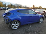 2013 Hyundai Veloster  Синий vin: KMHTC6AD6DU165358