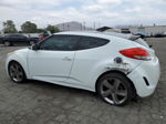 2013 Hyundai Veloster  White vin: KMHTC6AD6DU166350