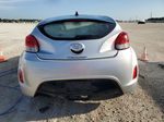 2013 Hyundai Veloster  Silver vin: KMHTC6AD6DU178045