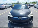 2013 Hyundai Veloster Base W/gray Black vin: KMHTC6AD7DU085437