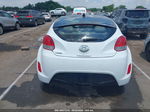 2013 Hyundai Veloster Base W/gray White vin: KMHTC6AD7DU097202