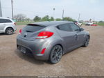 2013 Hyundai Veloster Base W/black Gray vin: KMHTC6AD7DU106089