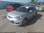 2013 Hyundai Veloster W/black Int Silver vin: KMHTC6AD7DU118033