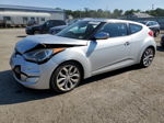 2013 Hyundai Veloster  Silver vin: KMHTC6AD7DU123748