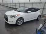 2013 Hyundai Veloster  White vin: KMHTC6AD7DU123894