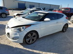 2013 Hyundai Veloster  White vin: KMHTC6AD7DU141666