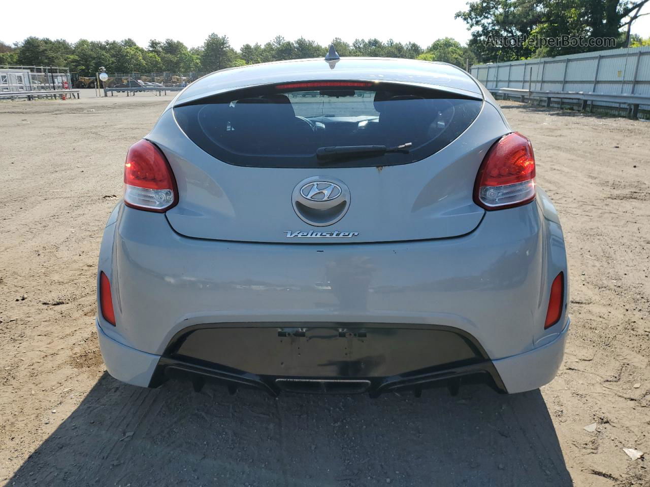 2013 Hyundai Veloster  Gray vin: KMHTC6AD7DU157656