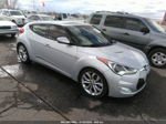 2013 Hyundai Veloster Base W/black Серебряный vin: KMHTC6AD7DU158225