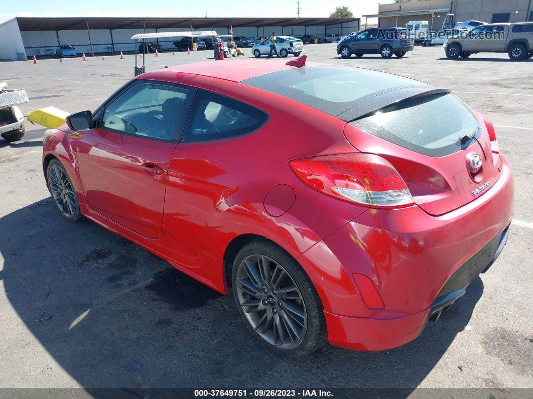 2013 Hyundai Veloster Mix Red vin: KMHTC6AD7DU162663