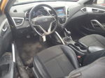 2013 Hyundai Veloster Золотой vin: KMHTC6AD7DU165062