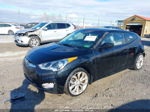 2013 Hyundai Veloster Base W/gray Black vin: KMHTC6AD7DU177521