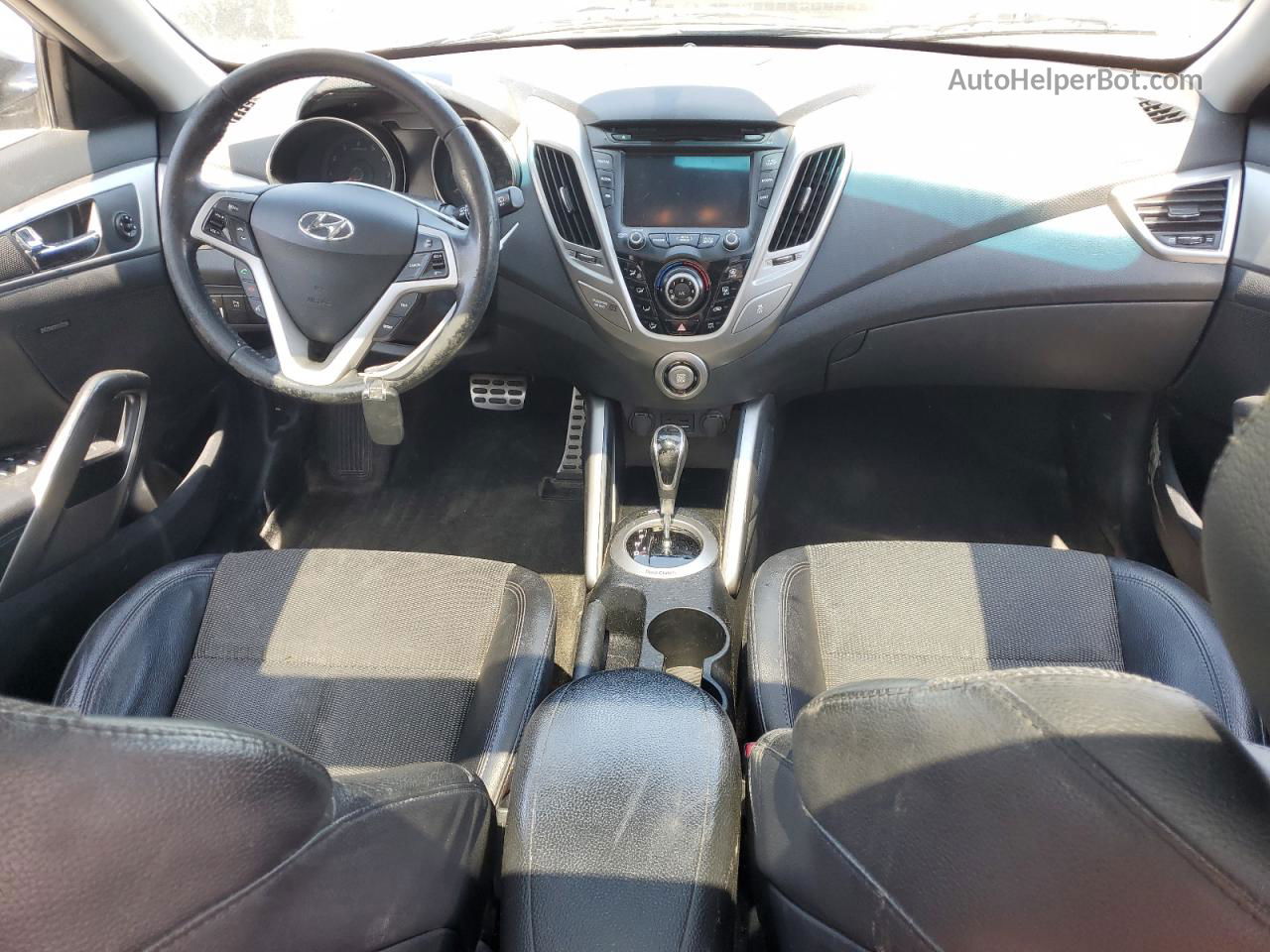 2013 Hyundai Veloster  Серый vin: KMHTC6AD8DU102732