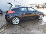 2013 Hyundai Veloster  Черный vin: KMHTC6AD8DU120924