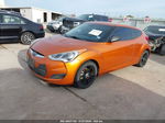 2013 Hyundai Veloster Base W/black Orange vin: KMHTC6AD8DU127260