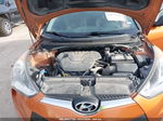 2013 Hyundai Veloster Base W/black Orange vin: KMHTC6AD8DU127260