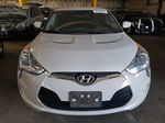 2013 Hyundai Veloster  White vin: KMHTC6AD8DU129168