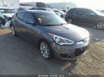 2013 Hyundai Veloster Base W/black Gray vin: KMHTC6AD8DU136962