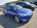 2013 Hyundai Veloster  Синий vin: KMHTC6AD8DU138257