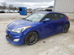 2013 Hyundai Veloster  Blue vin: KMHTC6AD8DU162218