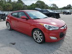 2013 Hyundai Veloster  Red vin: KMHTC6AD8DU165846