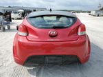 2013 Hyundai Veloster  Red vin: KMHTC6AD8DU165846