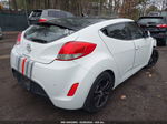 2013 Hyundai Veloster Base W/gray Белый vin: KMHTC6AD9DU101010