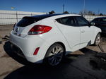 2013 Hyundai Veloster  White vin: KMHTC6AD9DU108443