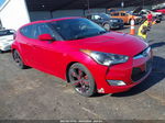 2013 Hyundai Veloster Base W/gray Red vin: KMHTC6AD9DU110158