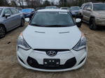 2013 Hyundai Veloster  White vin: KMHTC6AD9DU114243